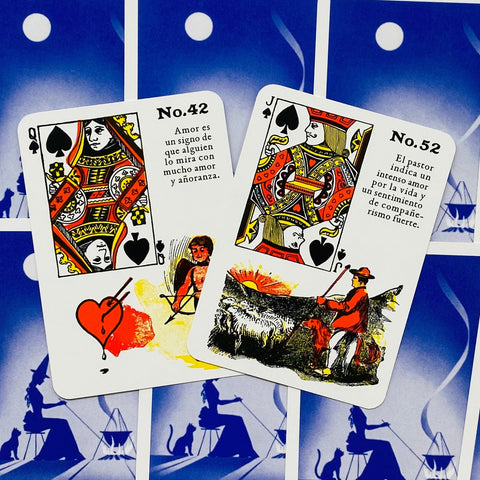 Gypsy Witch Fortune Telling Cards Spanish Deck by US Games New Sealed
