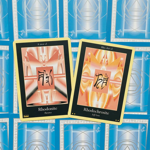 Liquid Crystal Oracle Tarot Deck 77 Cards & Guidebook by Blue Angel
