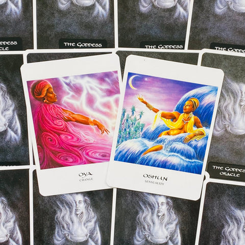 The Goddess Oracle Cards Deck & Guidebook Set by US Games Systems