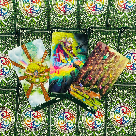 Tarot At The End Of The Rainbow Cards Deck Lo Scarabeo Esoteric Fortune NEW