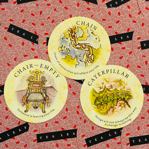 Tea Leaf Fortune Cards Deck Rae Hepburn Oracle with Guidebook US Games