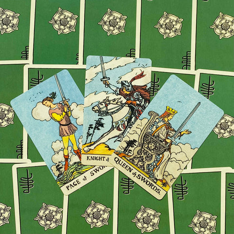 Smith-Waite Borderless Tarot Deck 84 Cards by US Games Systems