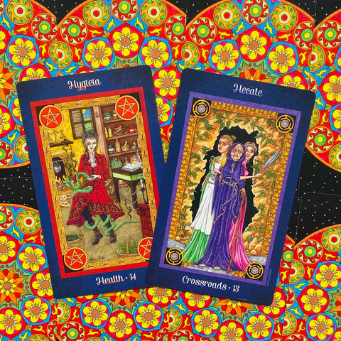 Journey to the Goddess Realm Oracle Card Deck by US Games Systems