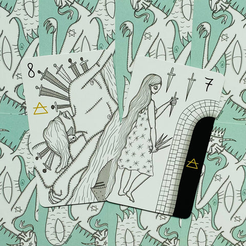 Medieval Mischief Tarot Cards Deck US Games Systems By Riccardo Gil Ferraro NEW