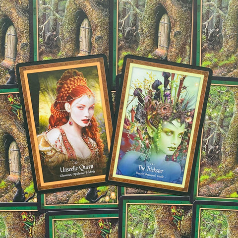 The Faery Forest Oracle Cards Deck Esoteric Telling Blue Angel NEW