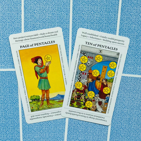 Apprentice Tarot Cards Deck Featuring Universal Waite US Games Systems With Bag