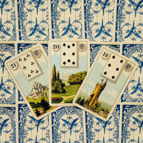 Grand Tableau Lenormand Oracle Cards 36-Card Deck Lo Scarabeo Italy