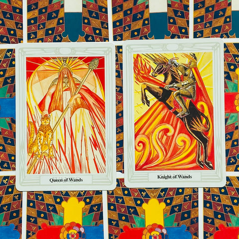 Crowley Thoth Tarot Deck Large Cards Esoteric Telling US Games Systems NEW