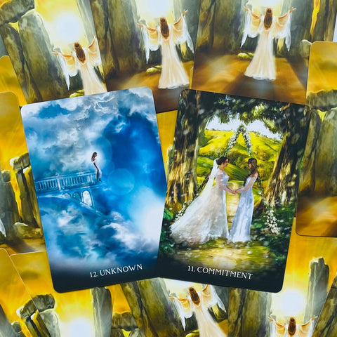 The Oracle Of Portals Cards Deck Blue Angel By Tess Whitehurst Esoteric NEW