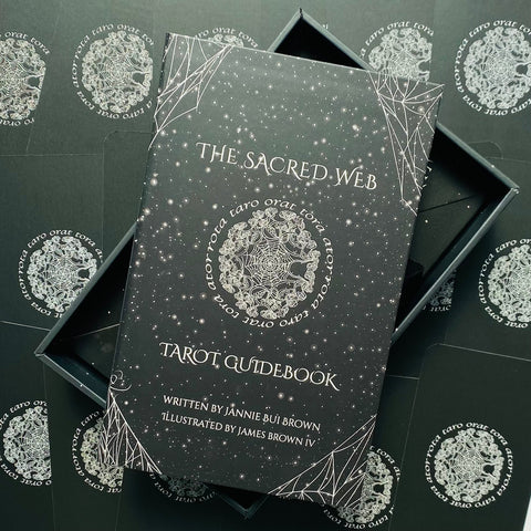 The Sacred Web Tarot Cards Deck & Guidebook Harper One By Jannie Bui Brown NEW