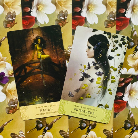 Elle Qui Oracle Card Deck by Melanie Delon & Arwen Lynch, US Games