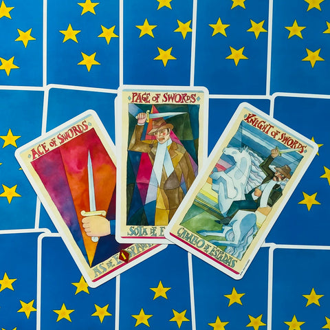 Napo Tarot Deck 78 Cards by US Games Systems Bilingual Spanish English