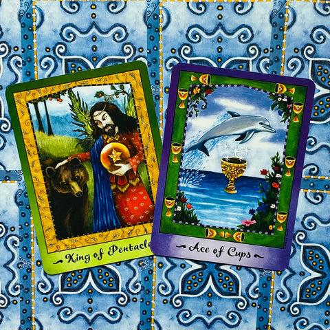 Faerie Tarot Card Deck by Natalie Hertz 78 Cards US Games Systems