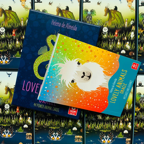 Lovely Animals Oracle Deck Agm Urania By Helena De Almeida 44 Cards Esoteric NEW