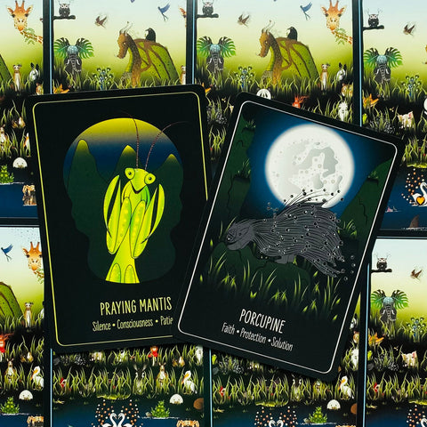Lovely Animals Oracle Deck Agm Urania By Helena De Almeida 44 Cards Esoteric NEW