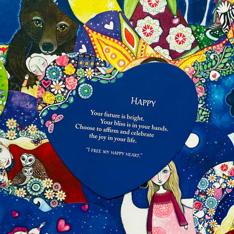 The Enchanted Heart Oracle Cards Deck Blue Angel Alana Fairchild Healing NEW