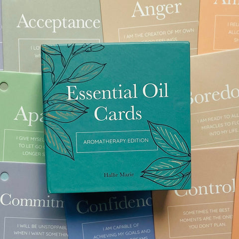 Essential Oil Cards Aromatherapy Edition Rockpool Publishing Hallie Marie NEW