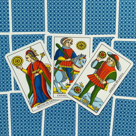 Tarot Of Marseille Cards Mini Deck Esoteric Fortune Telling Lo Scarabeo NEW