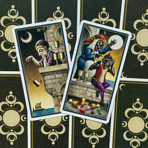 Deviant Moon Tarot Deck Cards Esoteric Patrick Valenza US Games Systems NEW