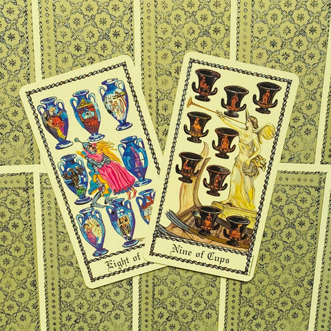 Medieval Scapini Tarot Deck by Luigi Scapini 78 Cards Gold US Games
