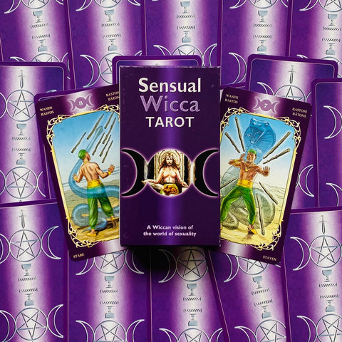 Sensual Wicca Tarot Deck Cards Esoteric Fortune Telling Lo Scarabeo NEW