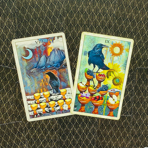 Crow Tarot Deck by MJ Cullinane 78 Cards US Games Rider-Waite
