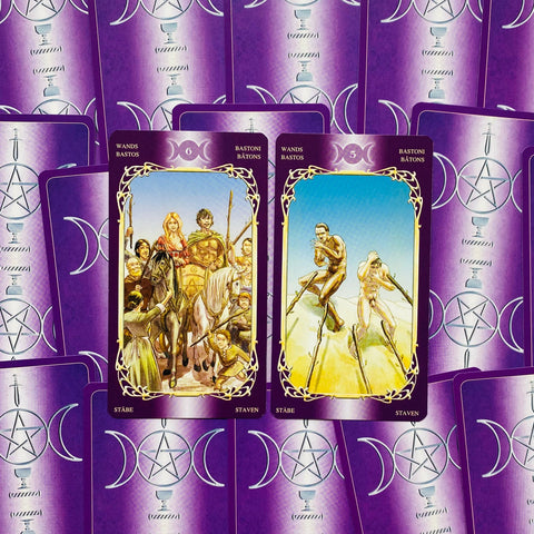 Sensual Wicca Tarot Deck Cards Esoteric Fortune Telling Lo Scarabeo NEW