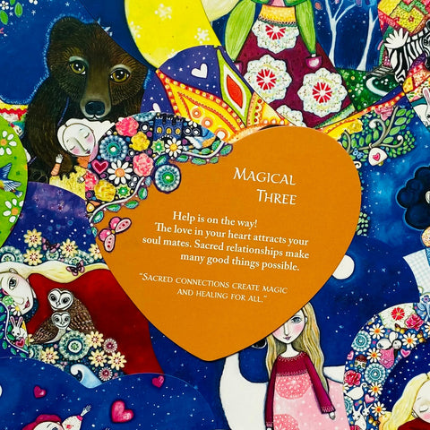 The Enchanted Heart Oracle Cards Deck Blue Angel Alana Fairchild Healing NEW