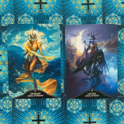 Angelarium Oracle Of Emanations Cards Deck Esoteric Telling Lo Scarabeo NEW