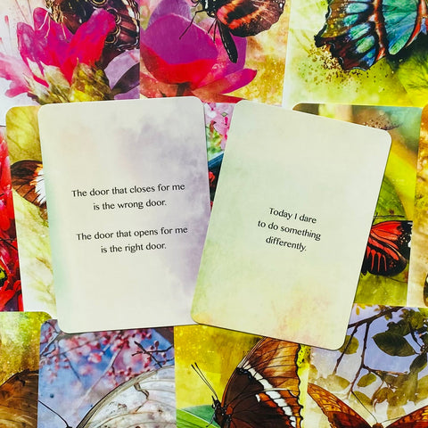 Butterfly Affirmations Deck Cards Esoteric Alana Fairchild Blue Angel Ba44