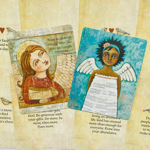 Angel Kindness Cards Deck by Teresa Kogut Oracle Affirmation US Games