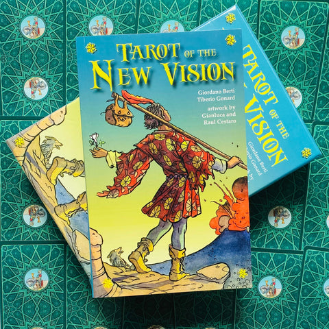 Tarot Of NEW Vision Cards Deck Book Box Set Cestaro Esoteric Lo Scarabeo NEW