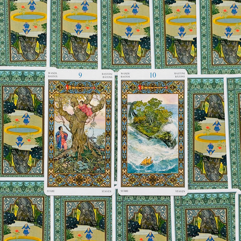 Tarot Of The Thousand And One Nights Deck Cards Vigna Esoteric Lo Scarabeo NEW