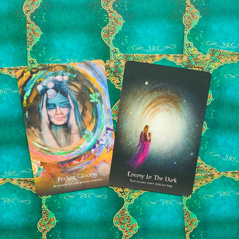 Great Eastern Oracle Cards Deck by Rassouli Blue Angel 44 Card Set