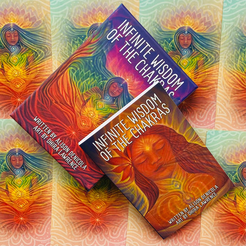 Infinite Wisdom of the Chakras Oracle Cards Deck & Guidebook Alison Denicola