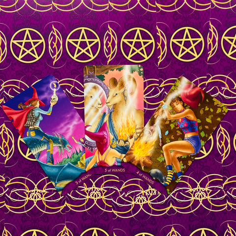 Teen Witch Tarot Cards Deck Fortune Esoteric Lo Scarabeo Platano Tuan Italy NEW