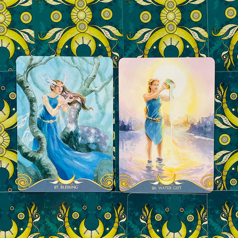 Goddess Temple Oracle Cards Deck by Lo Scarabeo 45 Card Set New Sealed