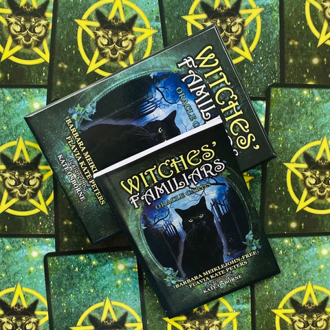 Witches Familiars Oracle Solarus Cards And Guidebook Set Kate Osborne NEW