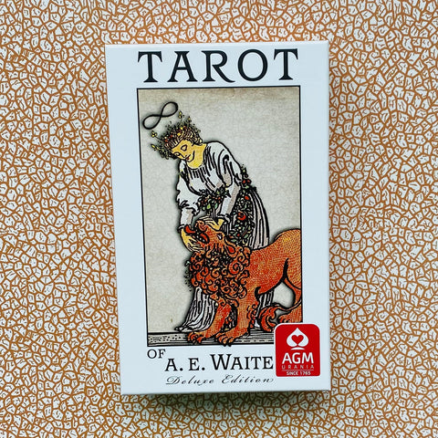 Ae Waite Deluxe Tarot Cards Deck By A.E. Waite And P. C. Smith Agm 1067012031
