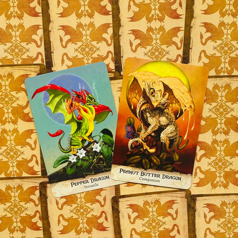 Field Guide to Garden Dragons Oracle Cards Deck & Book Set US Games