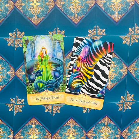 Seeker Oracle Cards Deck by Ravynne Phelan Blue Angel Tarot Divination
