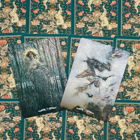 Fairy Oracle Cards by Arthur Rackham Tarot Deck Lo Scarabeo 36 Cards