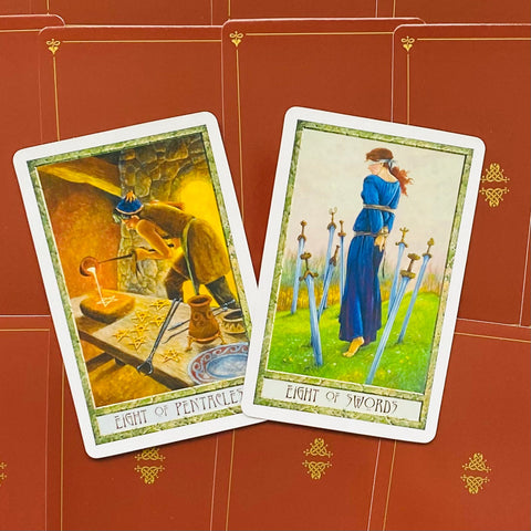 The Druidcraft Tarot Deck 78 Cards & Guidebook by US Games Systems