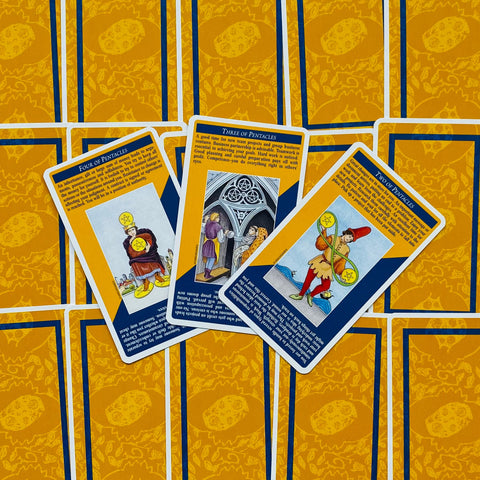 Quick & Easy Tarot Deck 78 Cards with Meanings, Beginner Set US Games