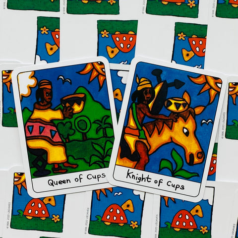 African Tarot Deck Mini Cards Divination Telling US Games Systems USA NEW