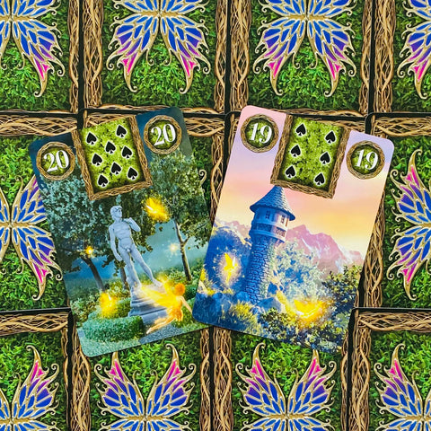 Fairy Lenormand Oracle Deck Cards Esoteric Telling Lo Scarabeo NEW