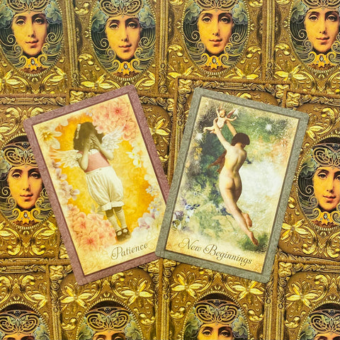 Vintage Wisdom Oracle Cards Deck with Guidebook by US Games Systems