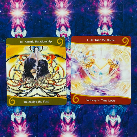Twin Flame Ascension Take Me Home Oracle Deck US Games Systems Dr Harmony Tfa55
