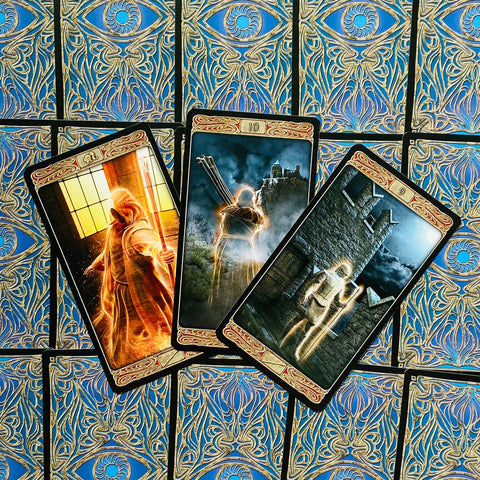 Ghost Tarot Card Deck by Lo Scarabeo 78 Cards Esoteric Divination