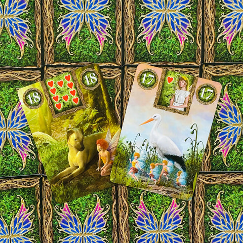 Fairy Lenormand Oracle Deck Cards Esoteric Telling Lo Scarabeo NEW